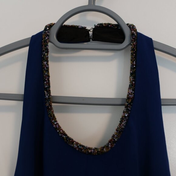 Beaded Neck Jumpsuit - Picture 1 of 4